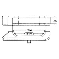 For Chevy C30 1975-1984 Prothane 7-1711 Radiator Isolators