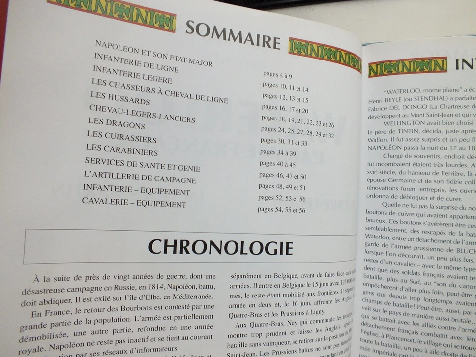 Waterloo: Les uniformes de l'armée française - Jacques Martin (Casterman) - Image 2 of 3