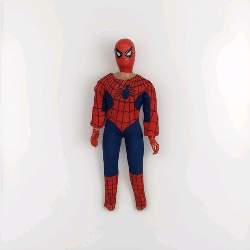 Vintage Spiderman Mego WGSH Type 1 Actionfigur Marvel 1974 Hong Kong - Bild 1 von 7