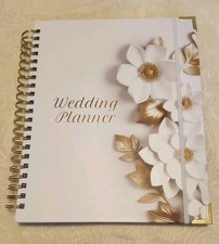 The Complete Wedding Planner Book Spiral-Bound Floral Organizer Brand New