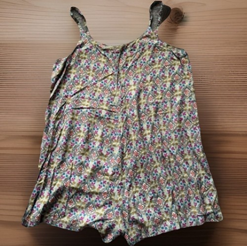 NATURAL LIFE Jersey Mujer Grande Multicolor Ditzy Floral Sin Mangas Rosie Mameluco - Imagen 5 de 9