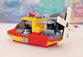 LEGO Creator 3 in 1 Roto Rescue 5866 w 4 Builds Incl Instructions Released 2010