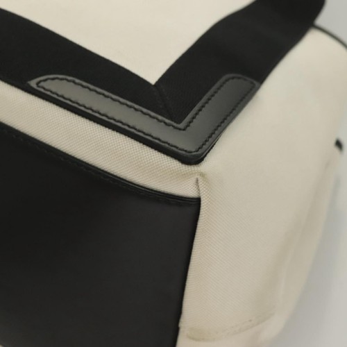 BALENCIAGA Cabas S Tote Bag Canvas White 339933 Auth mr1425 - Picture 14 of 22