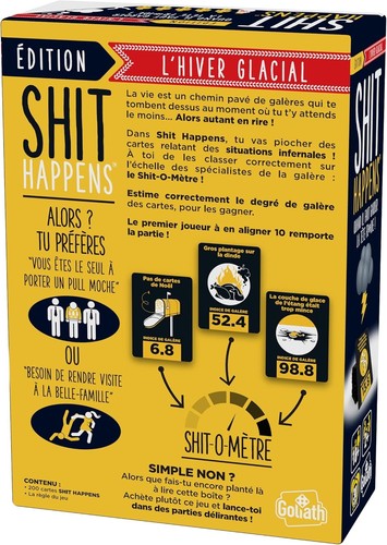 SHIT HAPPENS: L'WINTER GLACIAL - Adult Board Game - Society - Picture 3 of 10