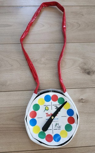 Hasbro Twister Game Vintage Novelty Purse Handbag 2002 Costume Bag - Bild 1 von 8