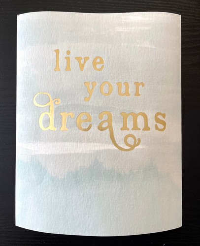 Lot (4) Inspirational Messages Quotes Wall Art Hanginge Poster Decor Smock Paper - Bild 5 von 9