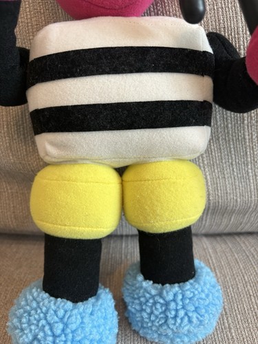 Vintage Bertie Bassett Plush 1990s Liquorice Allsorts Soft Toy 13” Free Postage - Picture 3 of 4