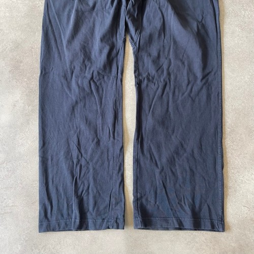 Nike Track Pants Mens 2XL Y2K Loose Baggy Fit Elastic Waist Joggers, Navy - Picture 8 of 10
