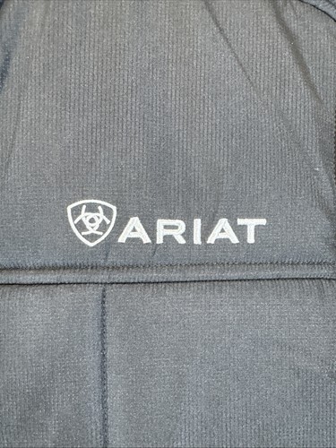 ✨Ariat Vest Men’s Size XL Crius Black Insulated Jacket Pockets Western Quilted✨ - Picture 2 of 12