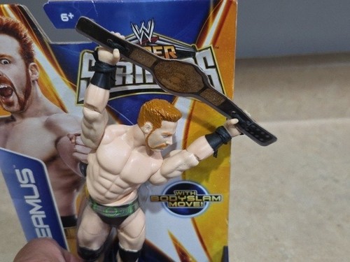 WWE Wrestling Sheamus Super Strikers Figur Neu mit Bodyslam Move 7" Poseable - Bild 4 von 8