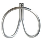YARD BUTLER HHRP-4 Garden Hose Hanger,Steel,11 in W,Silver 16X129