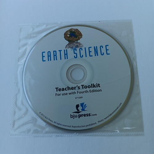 BJU Press Earth Science Teacher Edition Book A With CD Fourth Edition - Picture 4 of 4
