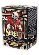 2021 Panini Select Football NFL Blaster Box - 24 Trading Cards Factory Sealed!