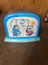 Vtg Hallmark Metal Toy Toaster 1982 Cartoon Shirt Tales Ohio Art Working Lever