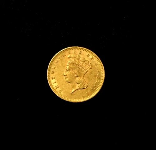 1859-P Gold Dollar — photo from the most recent tracked eBay sale