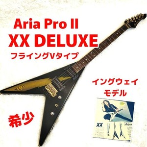 Aria Pro2 エレキギター フライングV ケース付き 楽器 ヴィンテージ Aria Pro2 エレキギター フライングV ケース付き 楽器