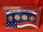 World War 2 Silver Quarter Set