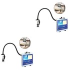  2 stücke Klemmhalterung Tablet stehen Tischhalter 360 Grad rotierender