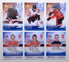 2022 BY cards Beijing Olympics Women's Ice Hockey Team Canada Pick a Player Card