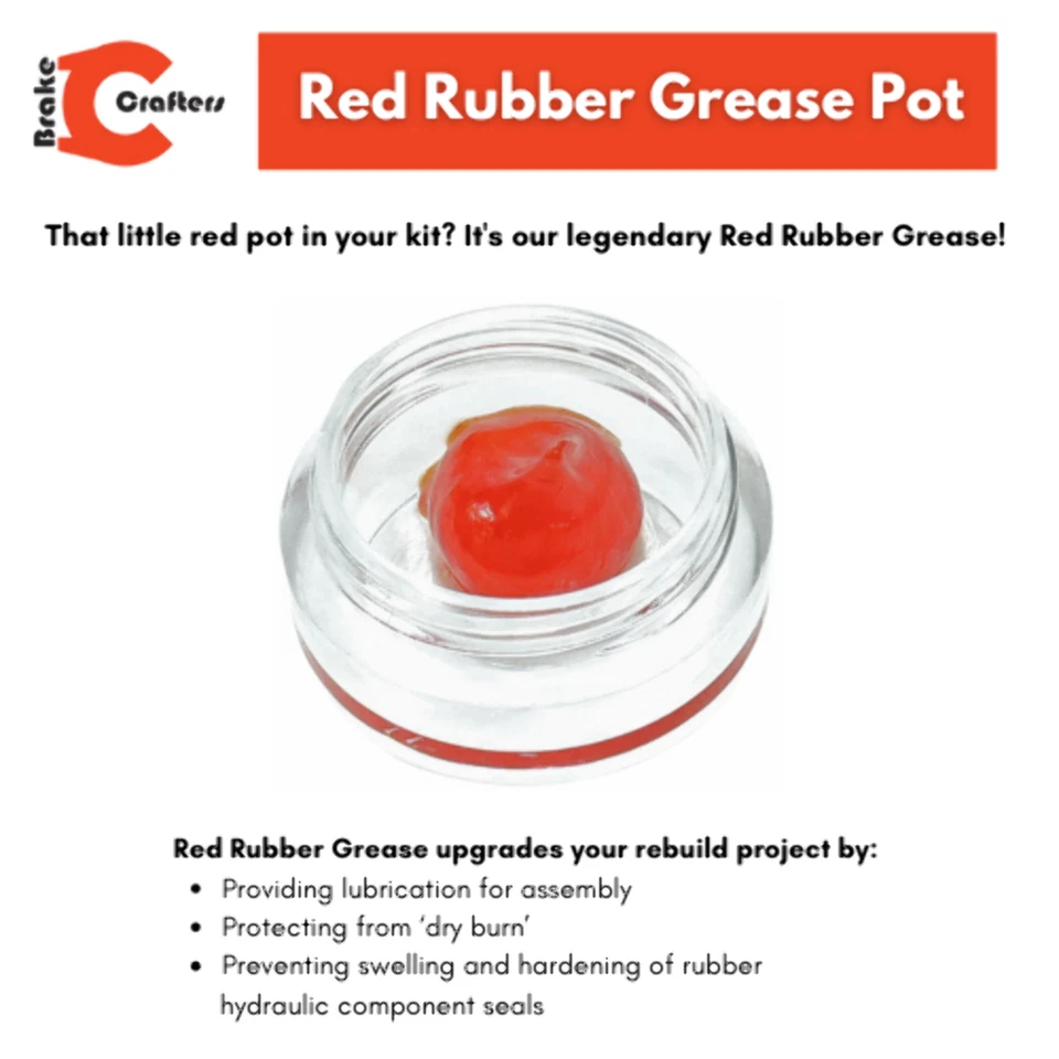 Kit de reconstrucción de cilindro maestro de freno para modelos Yamaha seleccionados trasero 1FK-W0042-50 Foto 4 de 4