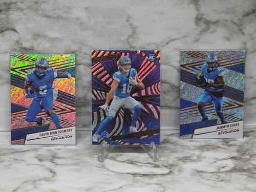 2025 Revolution RC Isaac Teslaa Jahmyr Gibbs David Montgomery Detroit Lions - Picture 1 of 2