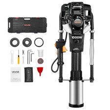 Gas Powered T Post Driver, 37.7Cc 4-Stroke Engine Efficient Post Pounder with 3 