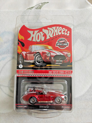 Hot Wheels RLC Exclusive 1965 Shelby Cobra 427 S/C   Spectraflame Red