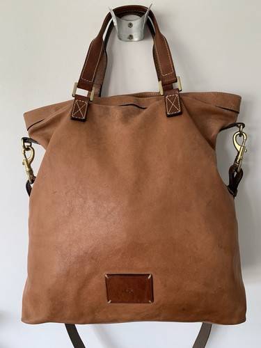 Women’s Mulberry Oak Soft Leather Tote Shoulder Extra Large Bag & Dust Bag - Picture 2 of 23