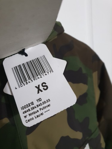 Carhartt Pullover Jacket Womens XS Green Camo Fleece Lined Nimbus New Tags - Picture 4 of 11