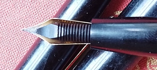 Pluma Estilográfica Pistón Siltor Garant Negra De Colección Alemania De Colección - Imagen 8 de 12