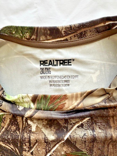Realtree AP Camo Hunting Performance T-Shirt Size 2XL/XXL Short Sleeve - Picture 2 of 3