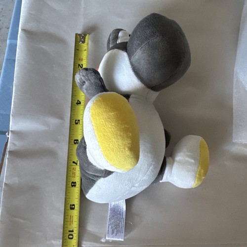 Dark Gray YOSHI 8" Plush Super Mario Bros Nintendo 2018 - Picture 2 of 9