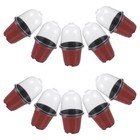 10 Sets Nursery Pot Starter Pots Propagation Planter Cups