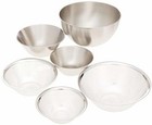 Sori Yanagi Stainless Bowl & Punching Strainer 6pcs Set F/S w/Tracking# Japan