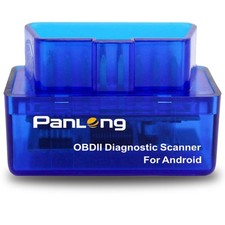 Panlong Obd2 Scanner Bluetooth Obdii Diagnostic Tool Car Code Reader Turn Off Ch