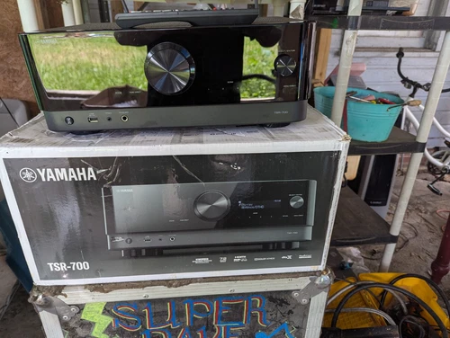 Yamaha TSR-700 7.1 Channel AV Receiver with 8K HDMI and MusicCast Wifi Bluetooth