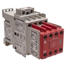 Allen Bradley 100S-C23EJ422C Safety Contactor 4NO + 2NO/2NC Aux, 23A, 24VAC Coil