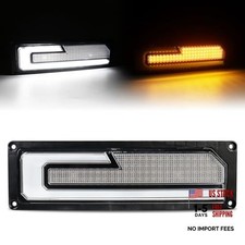 Led Amber Turn Signal Lights With Resistors Multi-orientation Mounting Left