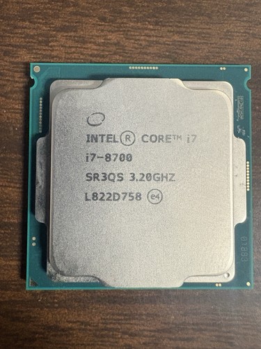 Intel Core i7- 8700 @ 3.20Ghz