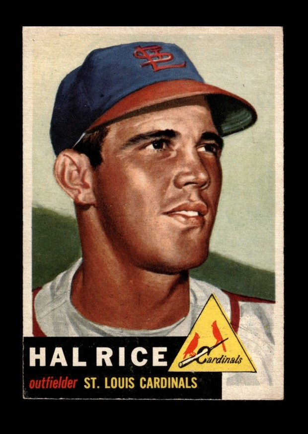1953 Topps Set-Break # 93 Hal Rice VG-VGEX (crease) *GMCARDS*