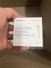 Primal Life Organics Dirty Mouth Powdered Mineral Toothpaste Sparkling Spearmint