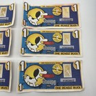 Cedar Fair 1 Beagle Buck Lot Of 6 2010 Anniversary Series Peanuts Snoopy Damaged — photo 3