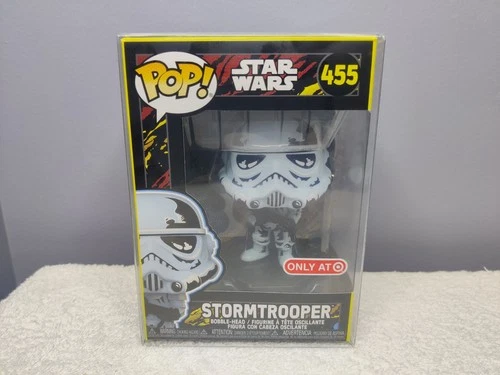 Funko Pop Star Wars Stormtrooper (Retro) Target Exclusive #455 w/Protector