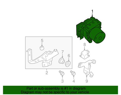 Genuine Nissan Actuator Assembly 47660-JM20C - Picture 2 of 2