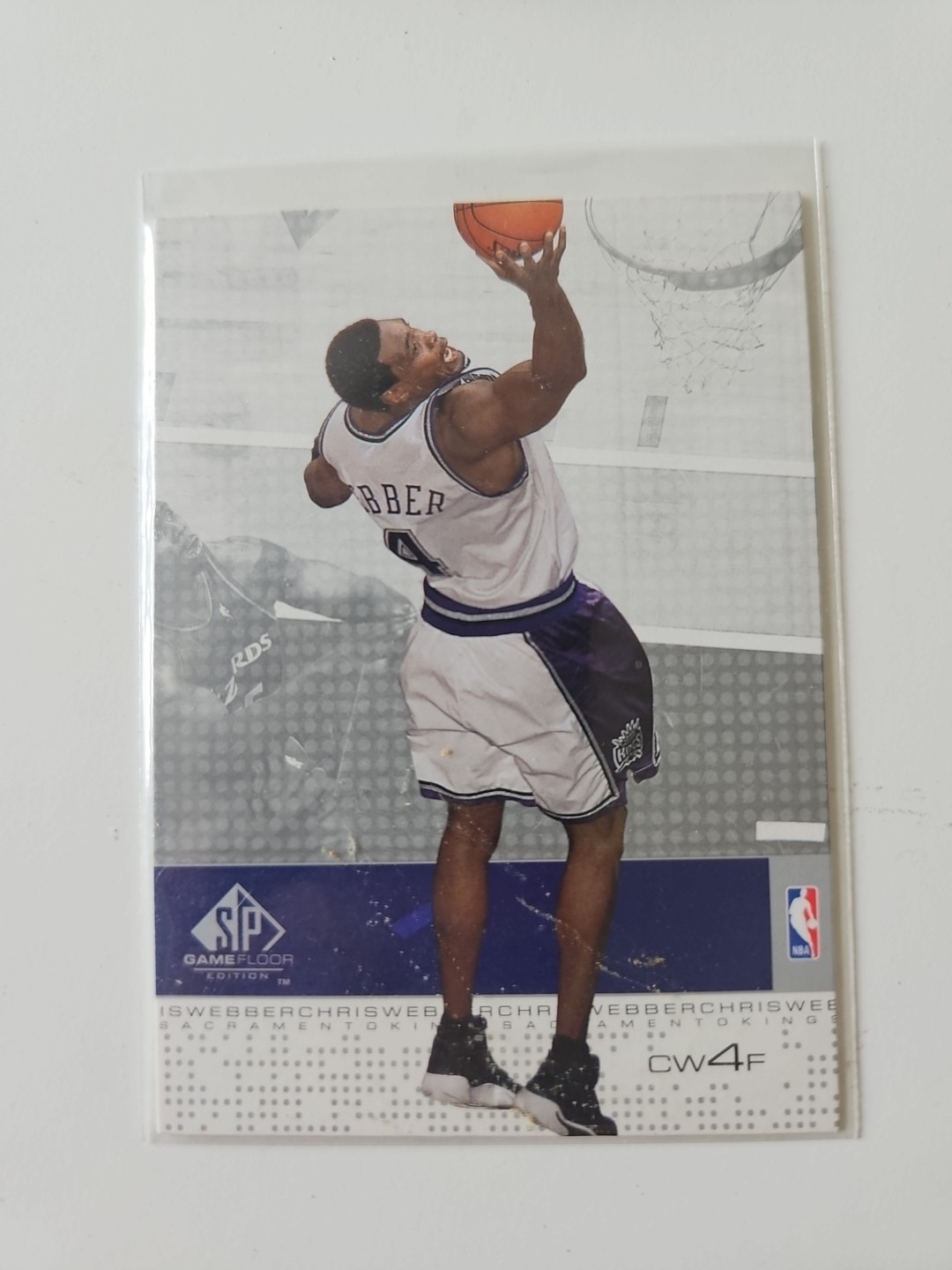 2000-01 SP Game Floor Edition - Authentic Floor Chris Webber #CW (MEM)