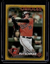 2024 Topps Series 1 Gold Foil Adley Rutschman Baltimore Orioles #35