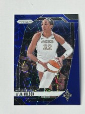 2024 Panini Prizm WNBA - A'ja Wilson #86 Blue Velocity Prizm
