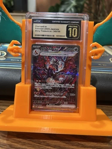 Pokémon TCG Charizard EX Shiny Treasure 349/190 CGC Pristine 10!!!