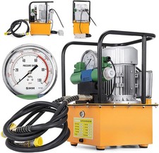110v 10000psi Double Solenoid Valve Electric Driven Hydraulic Pump Double-acting