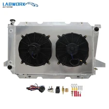 For Ford Bronco F150 F250 F350 V8 1985-1997 4-ROW Radiator Shroud Fan Relay 1451